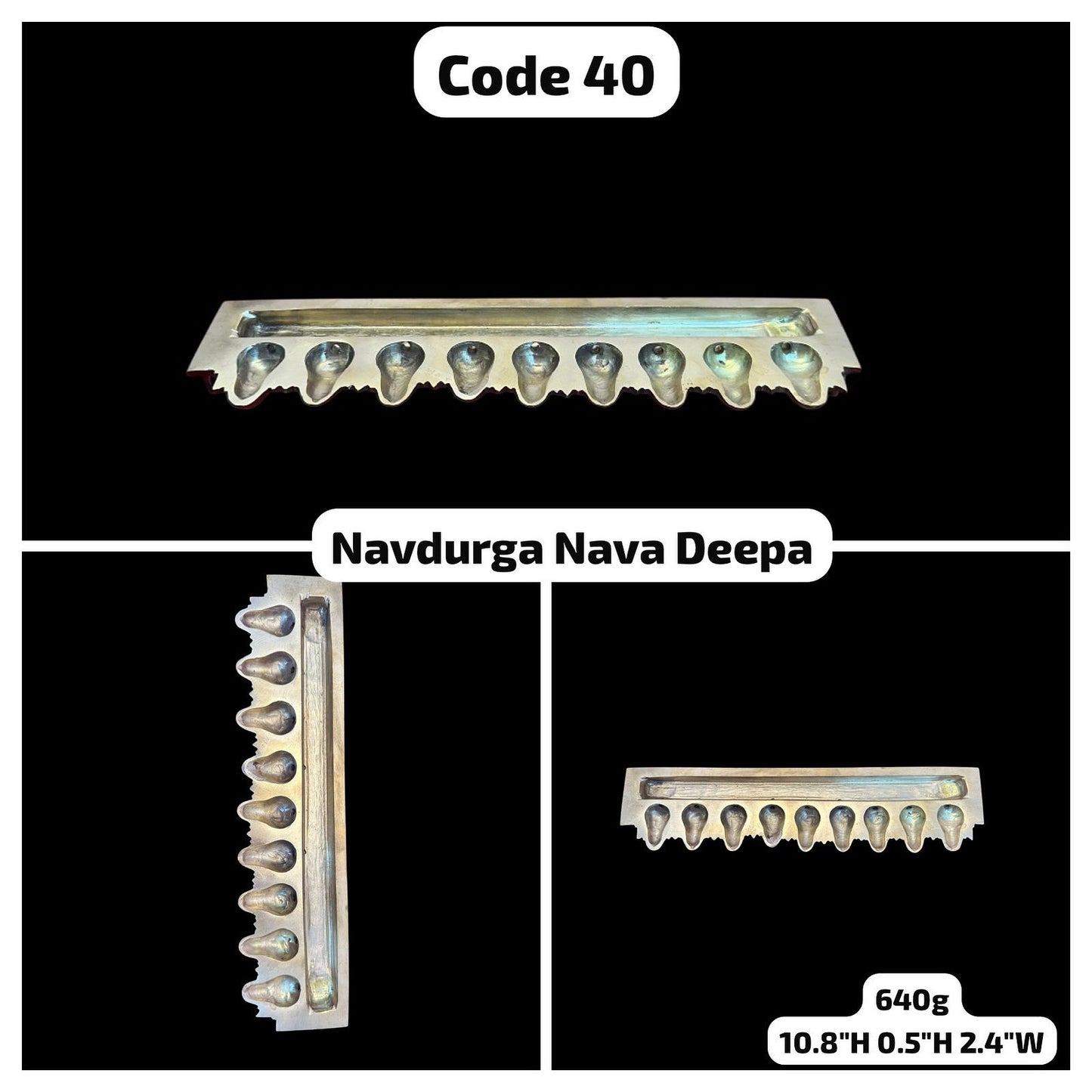 Navadurga Nava Deepa - Prasiddh Idols Presents Panchaloha made Deepa