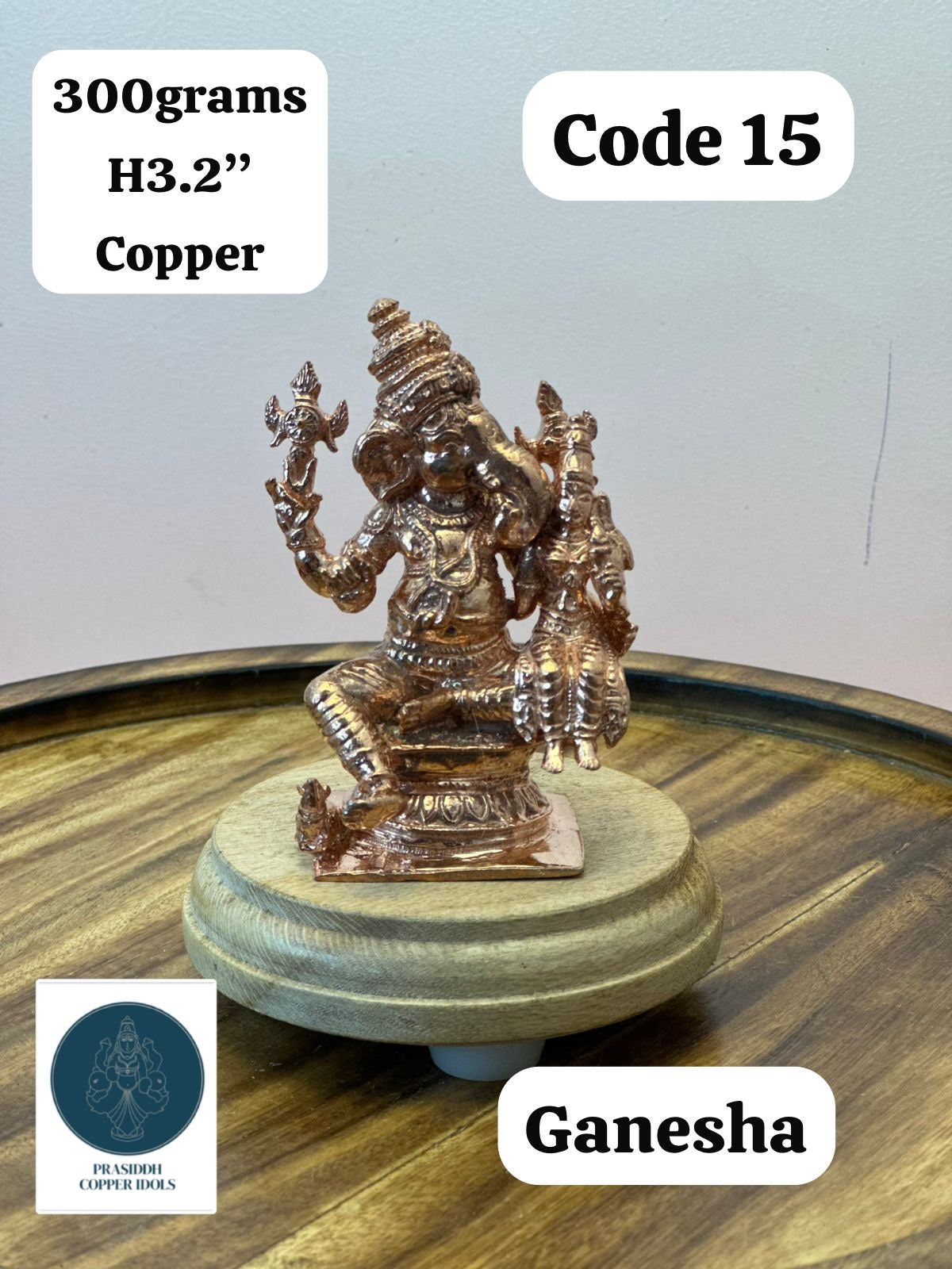 Ganesha - Prasiddh Idols Presents Copper Idol
