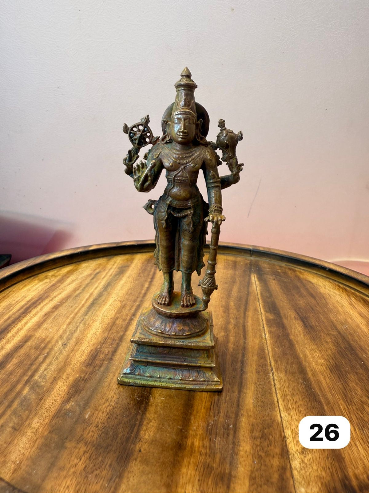 Varadaraja swamy - museum replicated copper idol