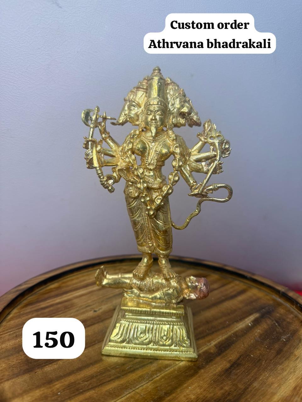 Athrvana Bhadrakali - Prasiddh Idols Presents Panchaloha Idol (Custom Made)
