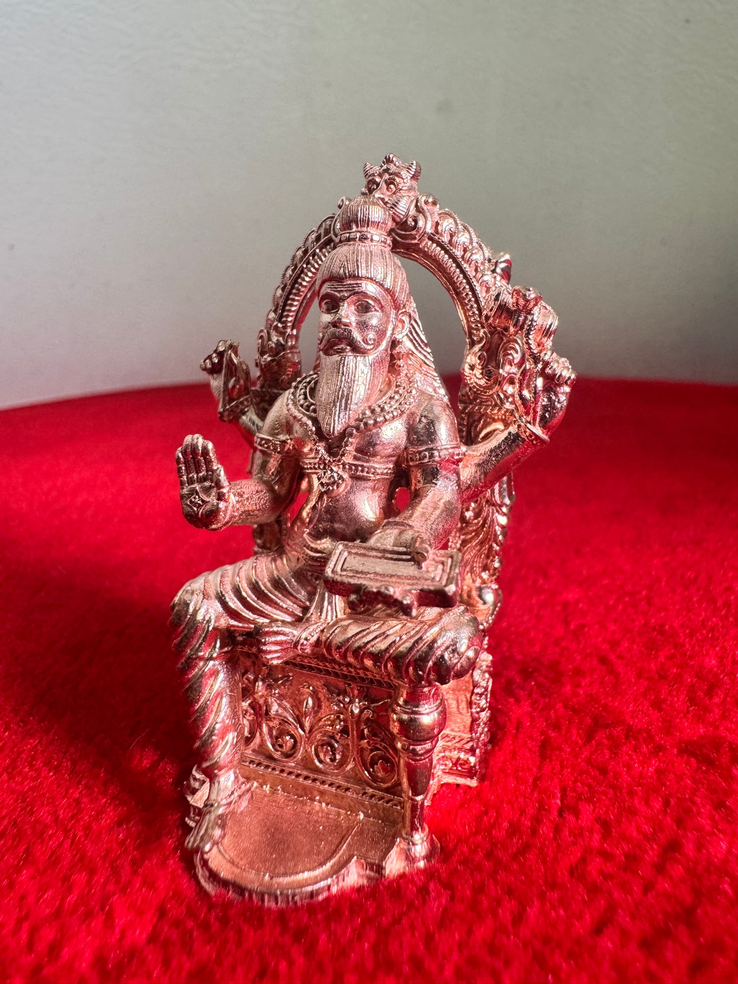 Muneshwara Swamy - Prasiddh idols presents copper idol