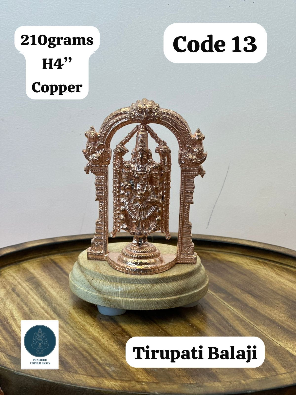 Tirupathi Balaji - Prasiddh Idols Presents Copper Idol