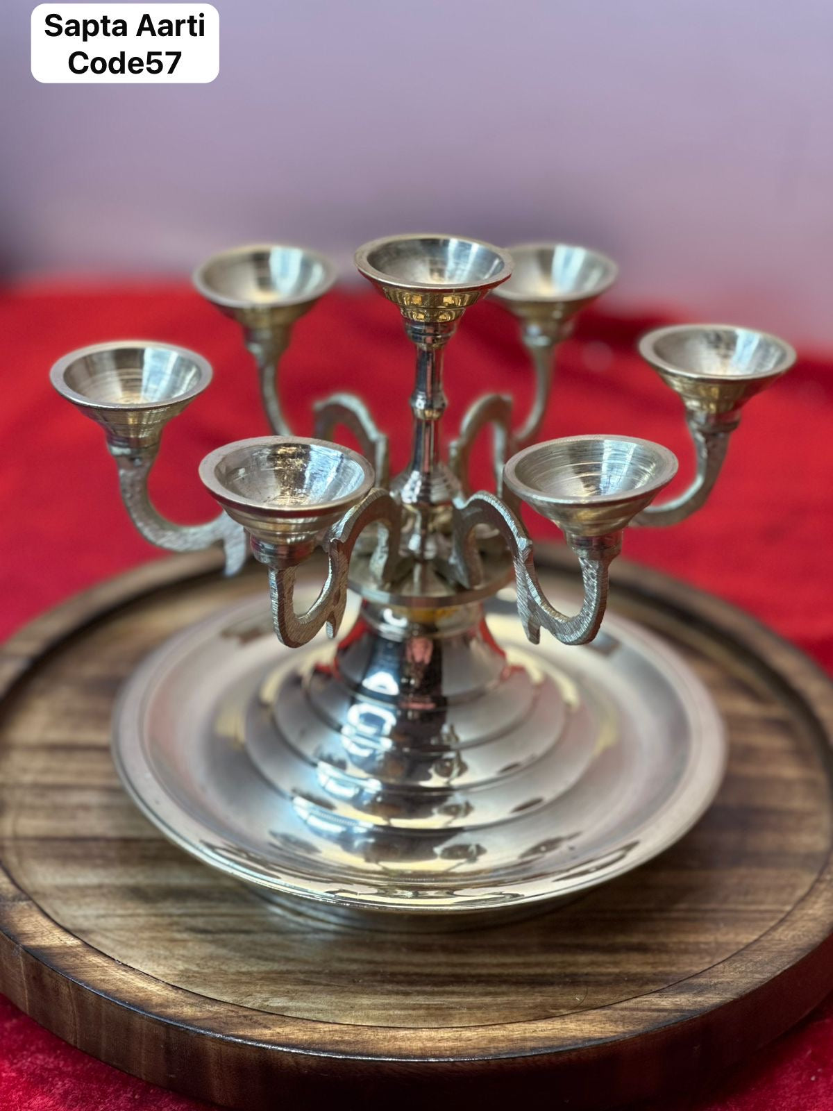 Handcrafted Sapta aarati