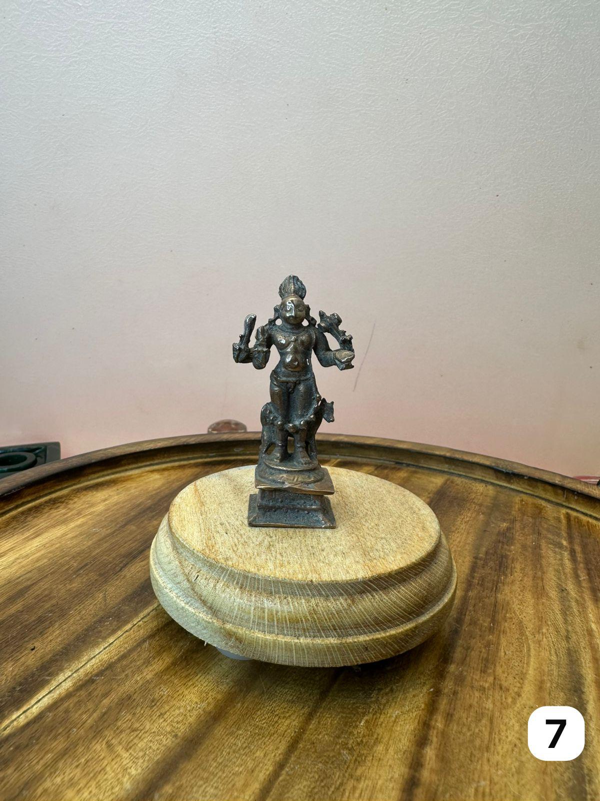 Kala Bhairava - Prasiddh Idols Presents Copper Idol Of Museum Replica