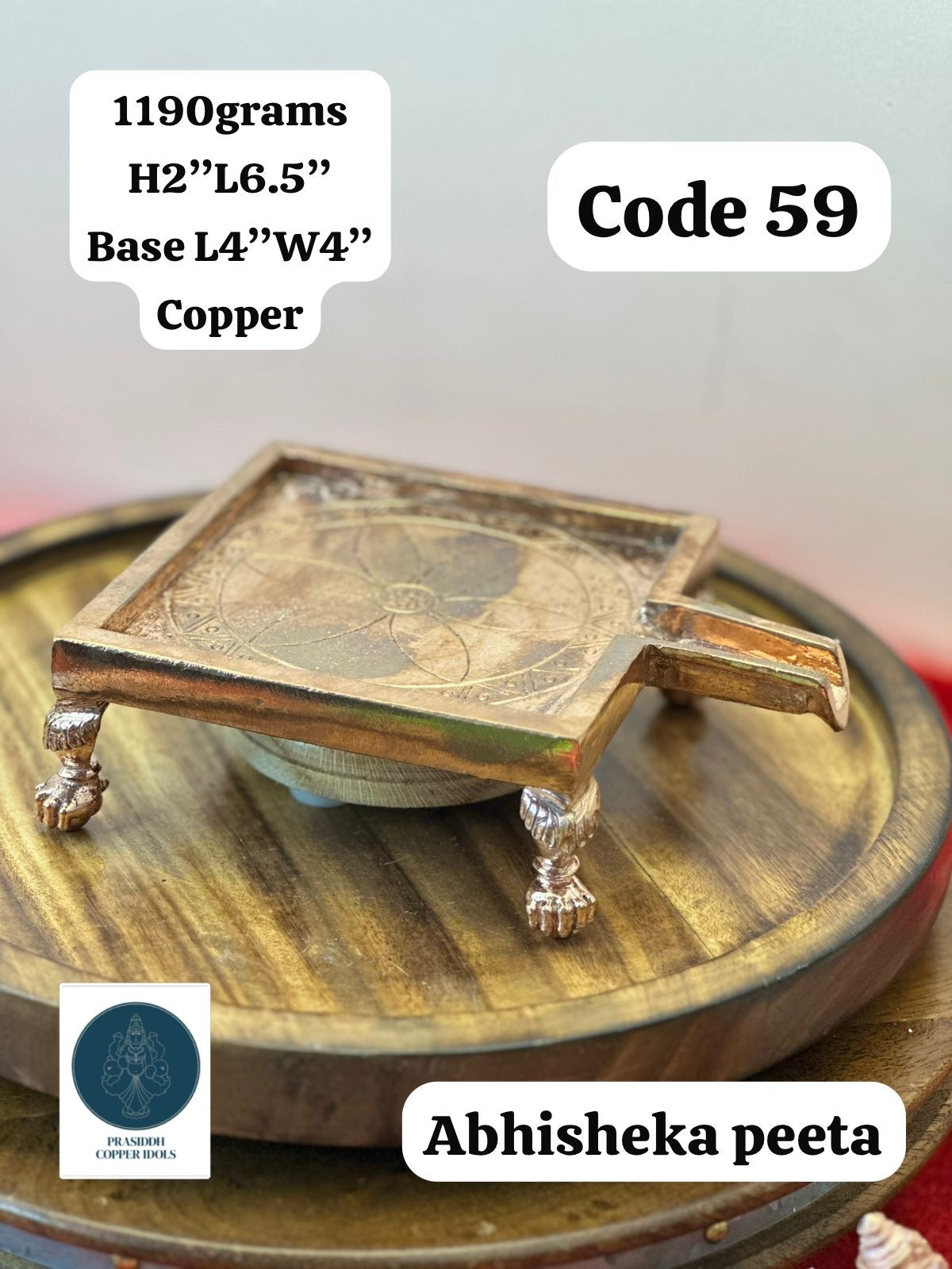 Abhisheka Peeta - Prasiddh Idols Presents Copper Idol