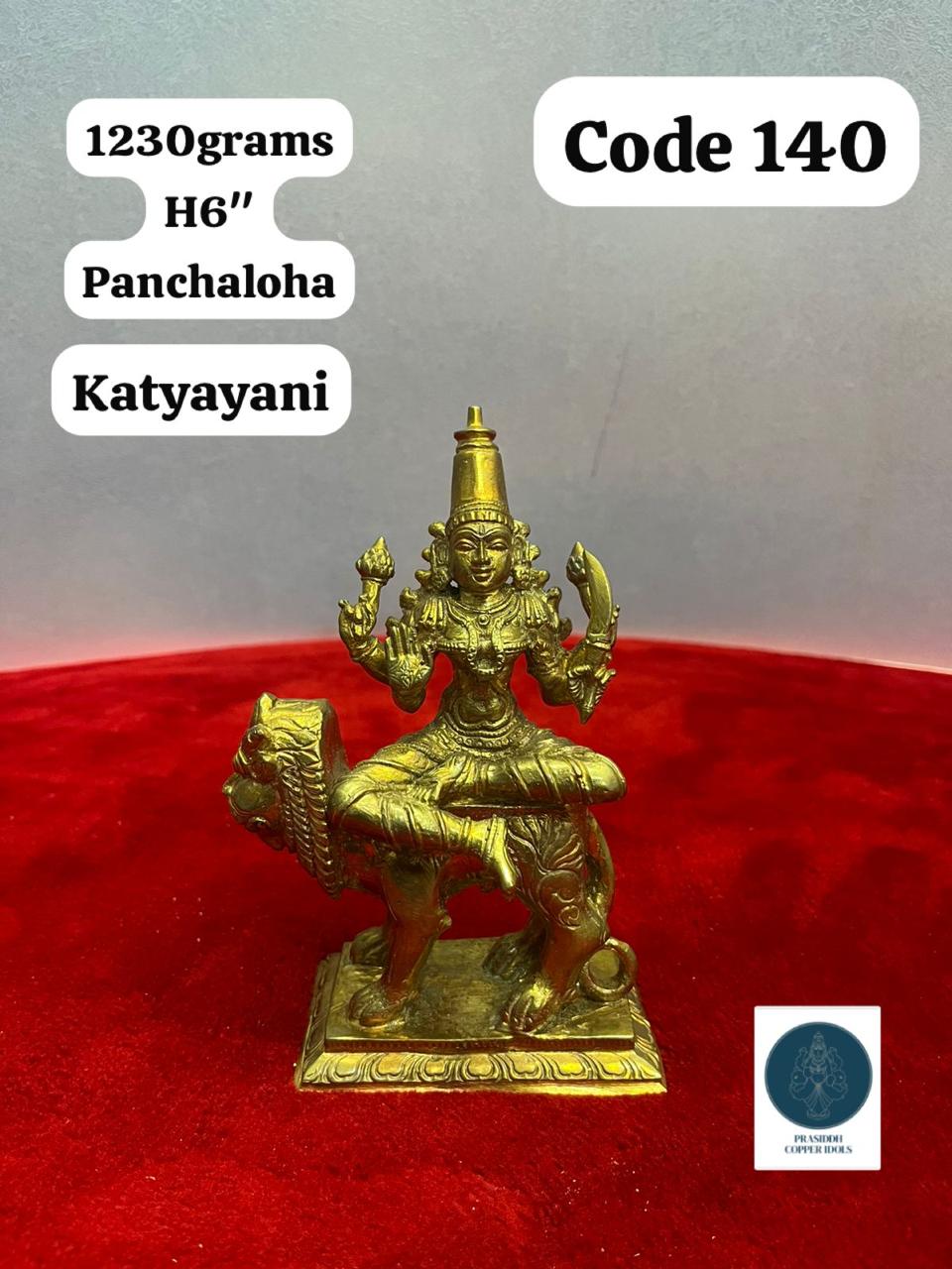 Katyayani - Prasiddh Idols Presents Panchaloha Idol (Custom Made)