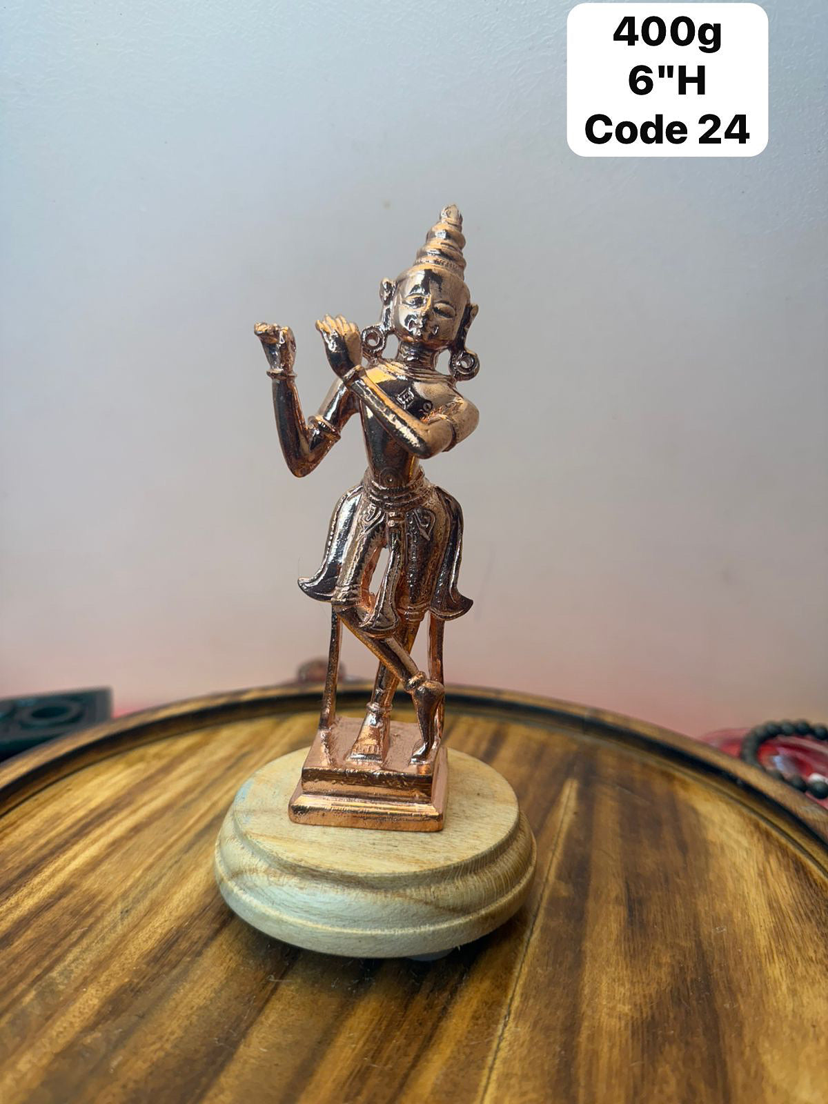 odisha style Krishna - copper made