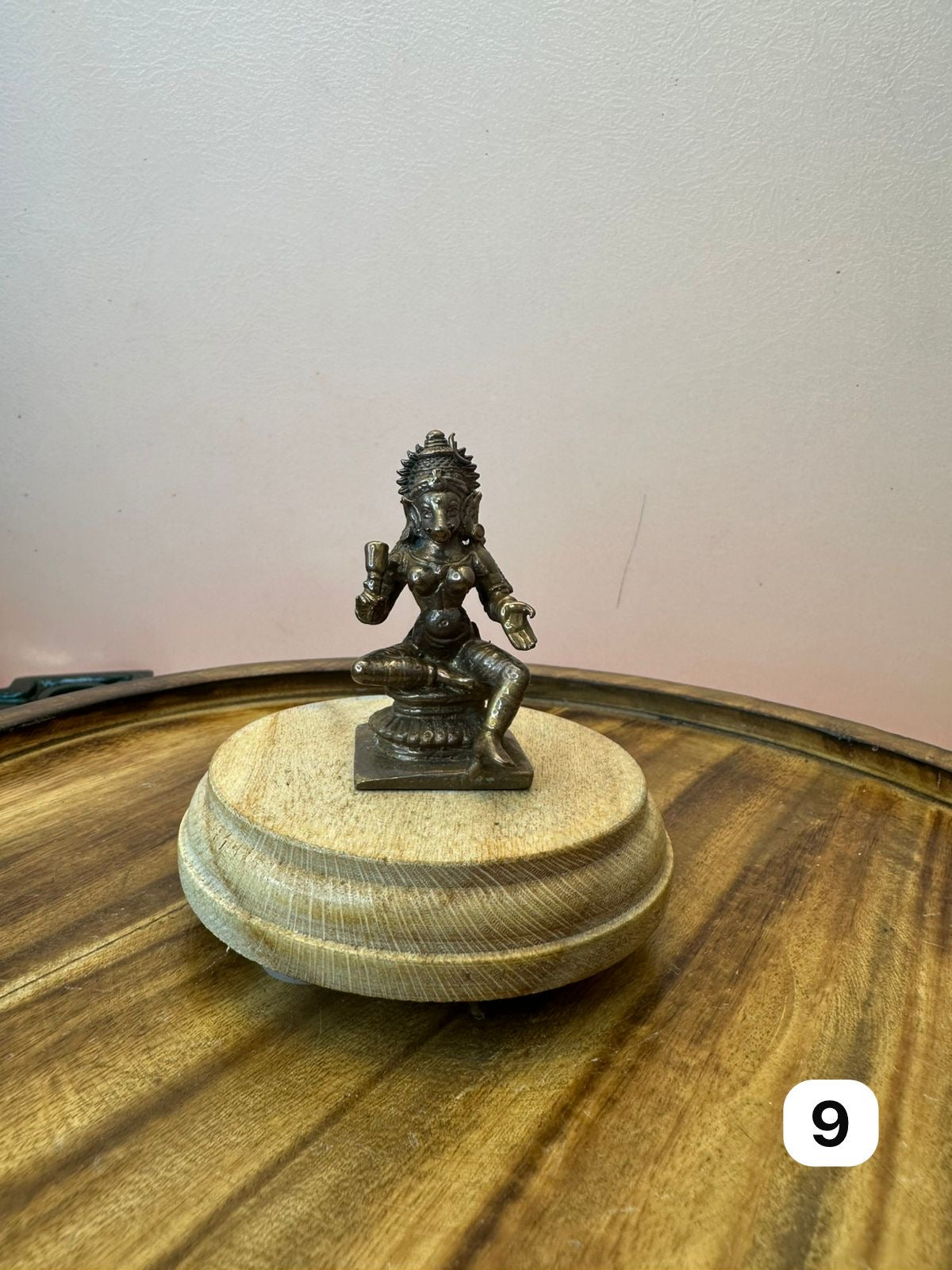 Goddess Varahi devi - museum Replicated copper idol