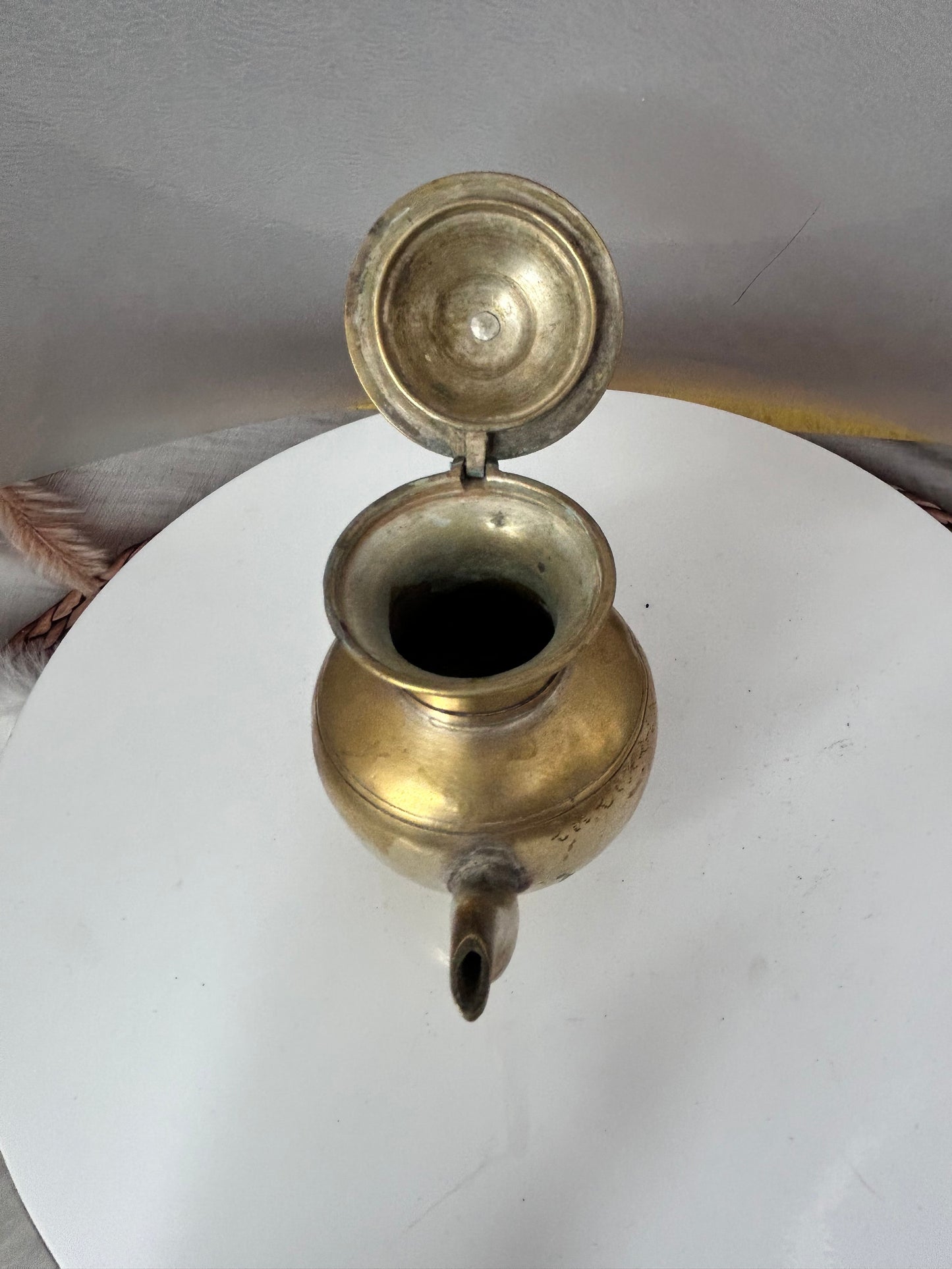 Vintage bronze made rare gindy