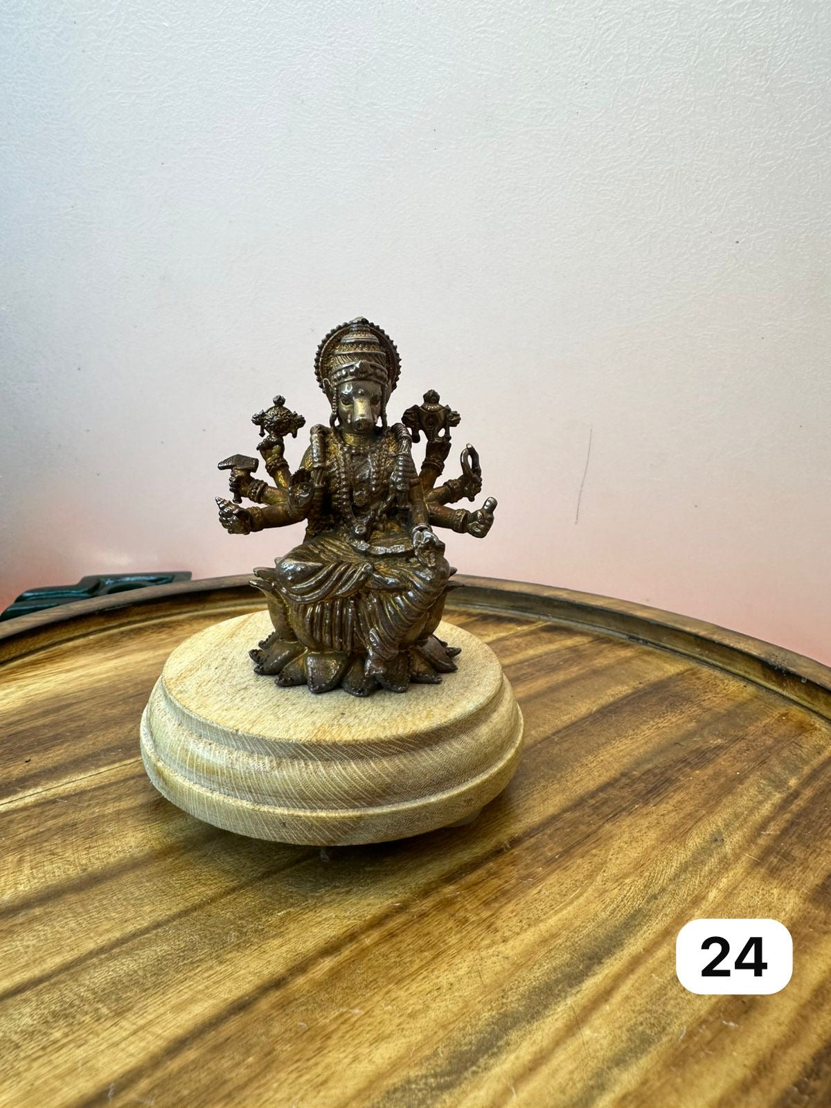 8 hands varahi devi - museum replicated copper idol