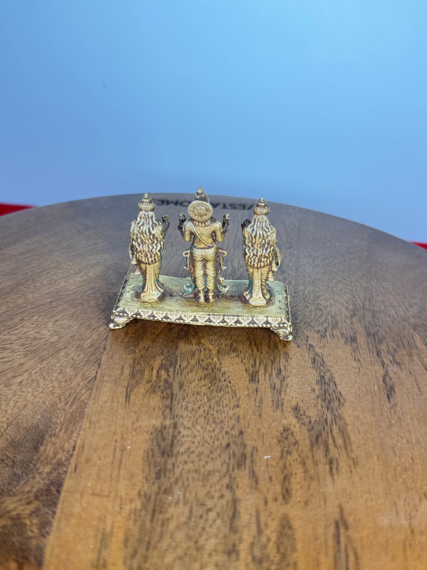 Suryanaraya with wives - museum Replicated panchaloha idol