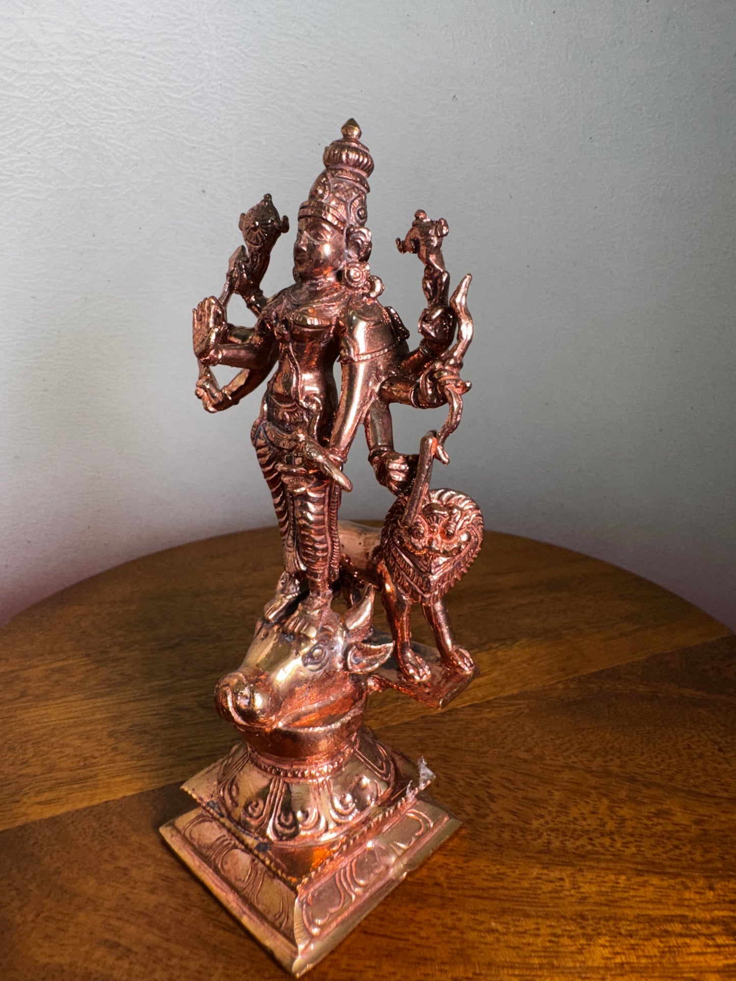 Pateshwaran Durga - Prasiddh idols presents copper idol