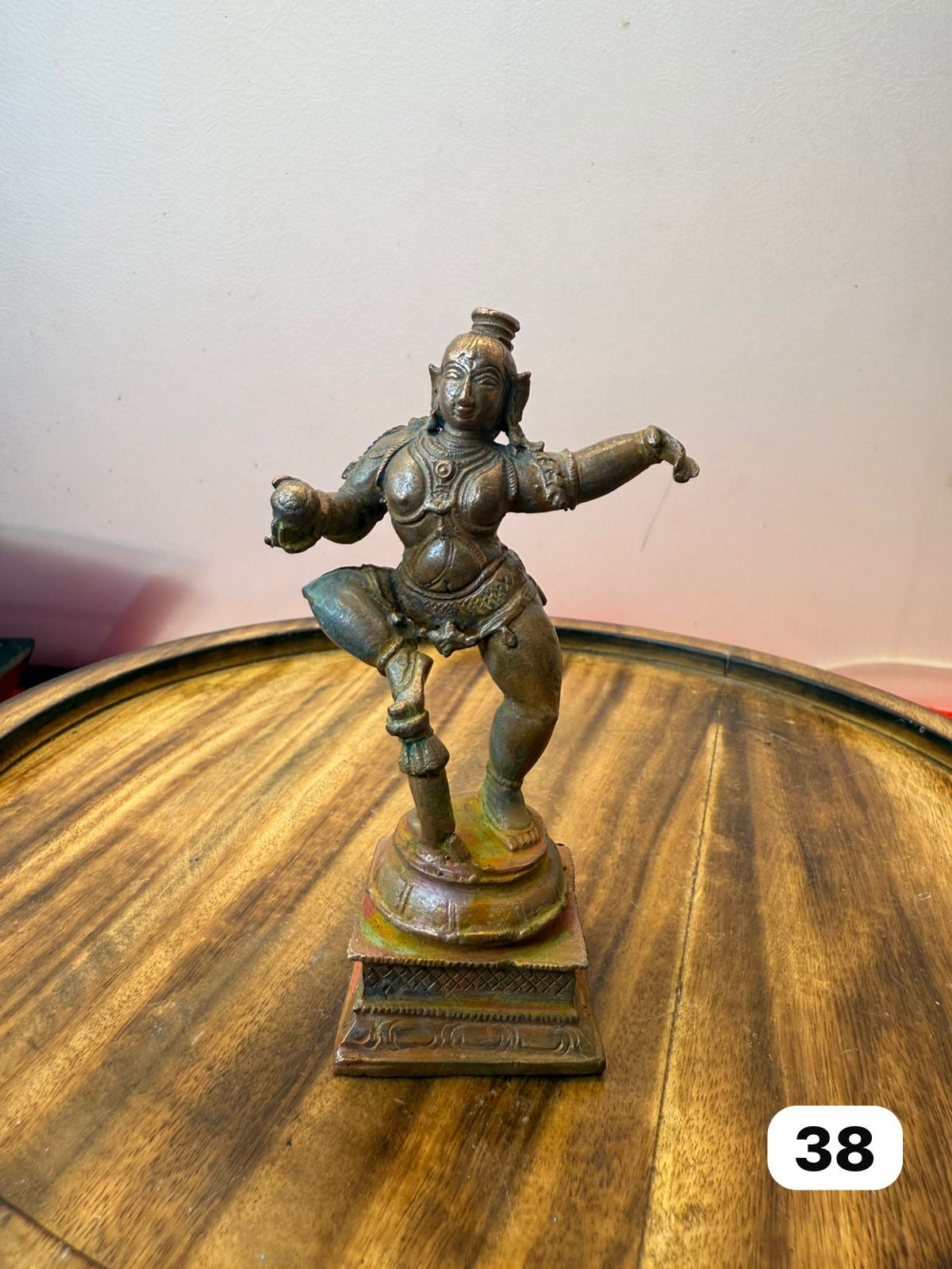 Nartana krishna - museum replicated copper idol
