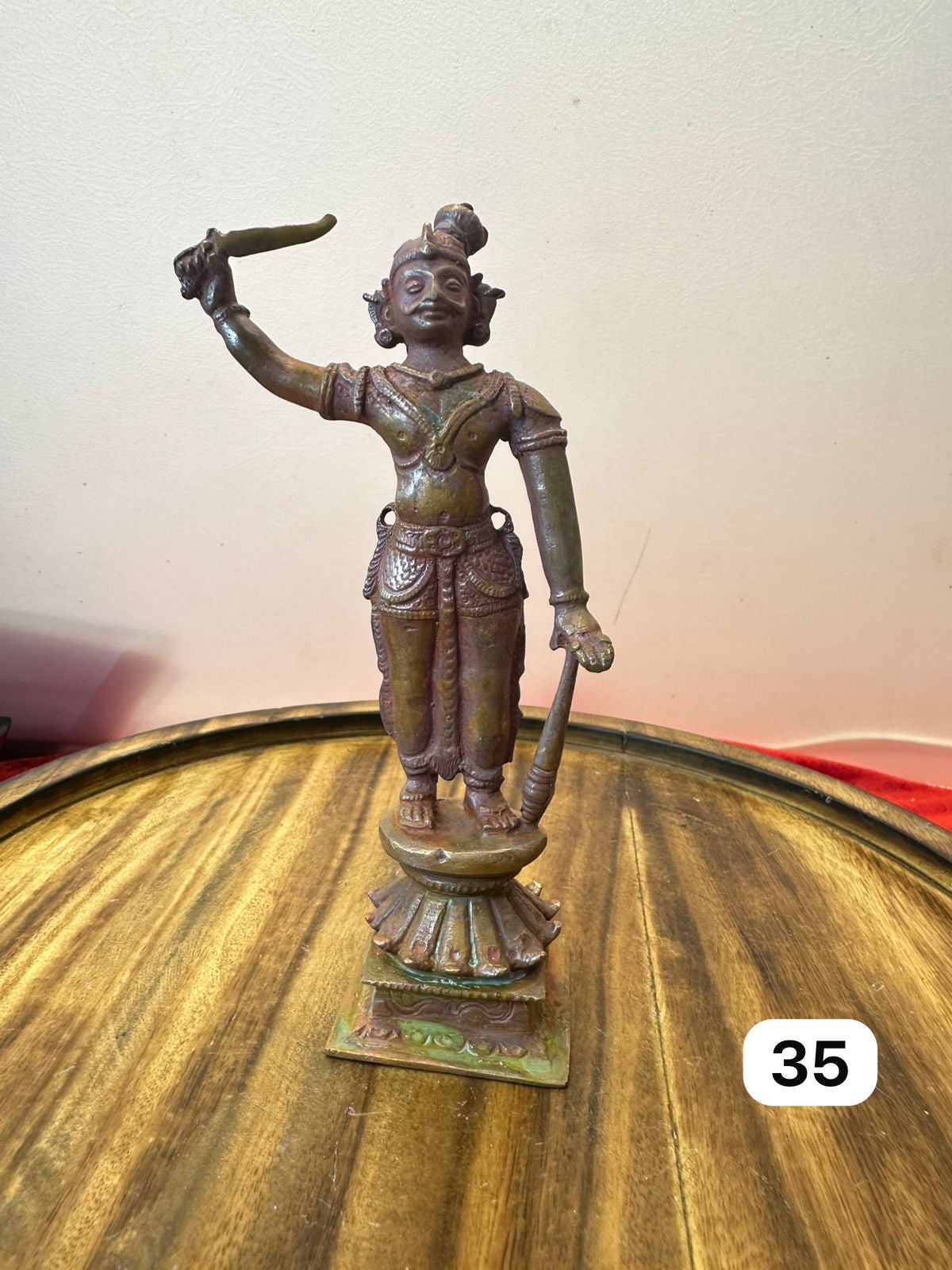 Veera Badra - Prasiddh Idols Presents Copper Idol Of Museum Replica