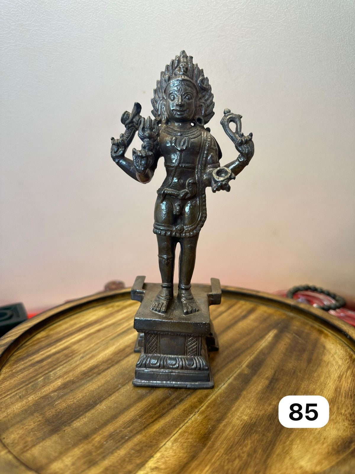 Kalabhairava swamy - Museaum replicated copper idol