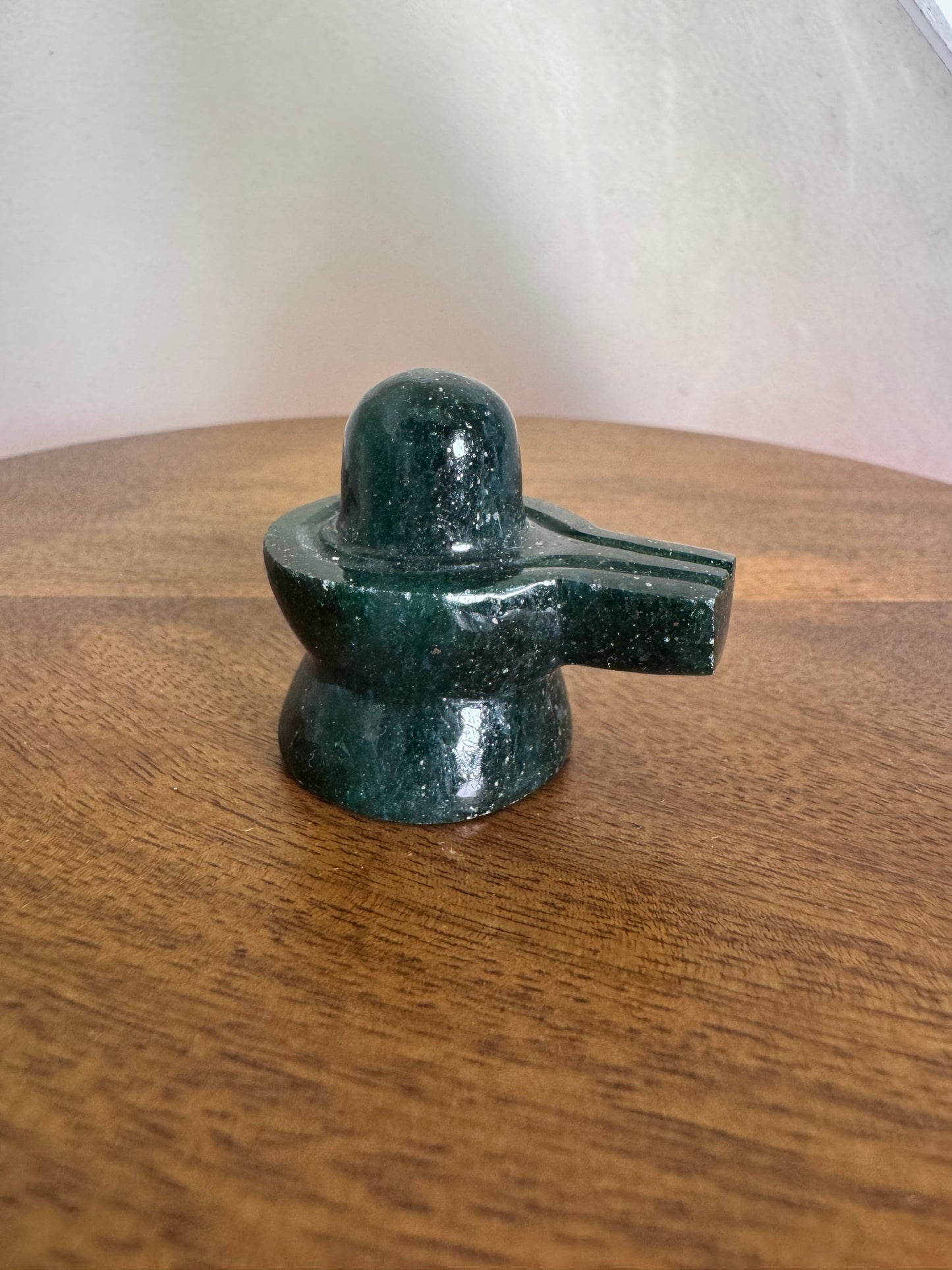 Green Aventurine Shivalinga- Prasiddh idols presents green aventurine idol