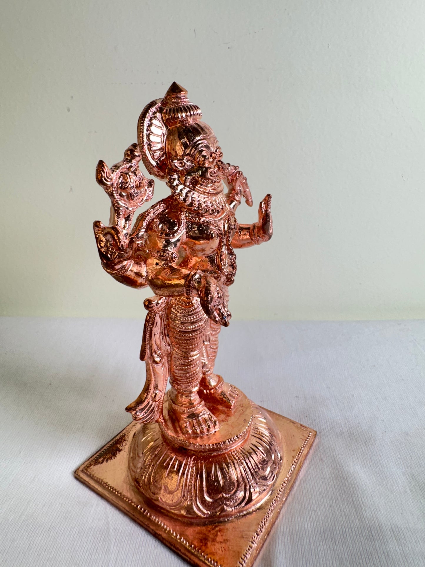 Bhadra Narasimha Swamy - Prasiddh Idols Presents Copper Idol
