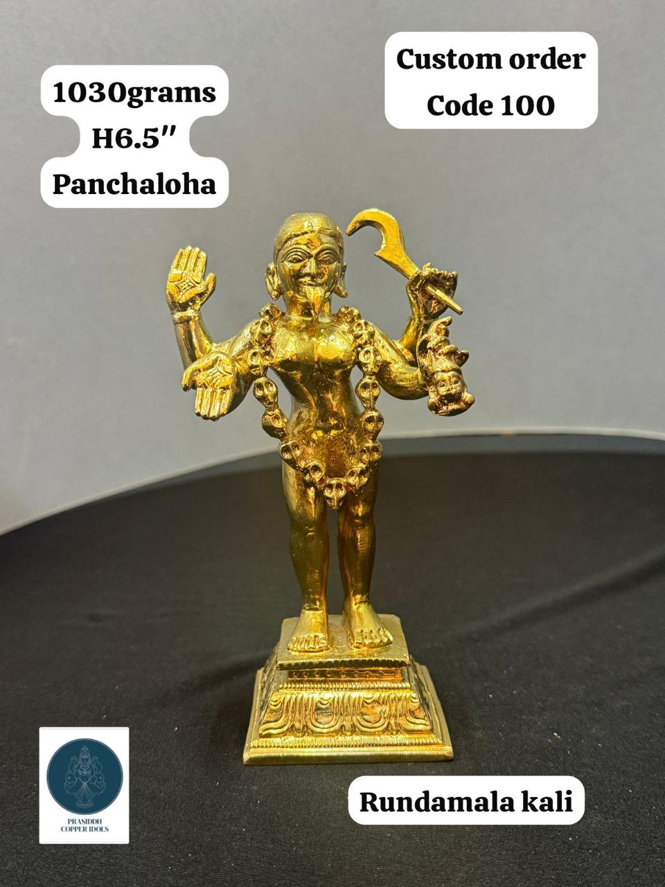 Rundamala Kali - Prasiddh Idols Presents Panchaloha Idol (Custom Made)