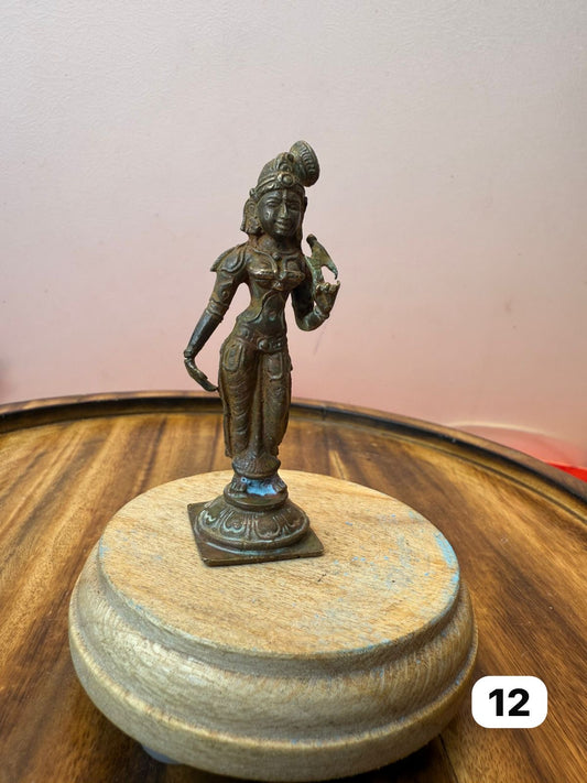 Andal / goda Devi - museum replicated copper idol