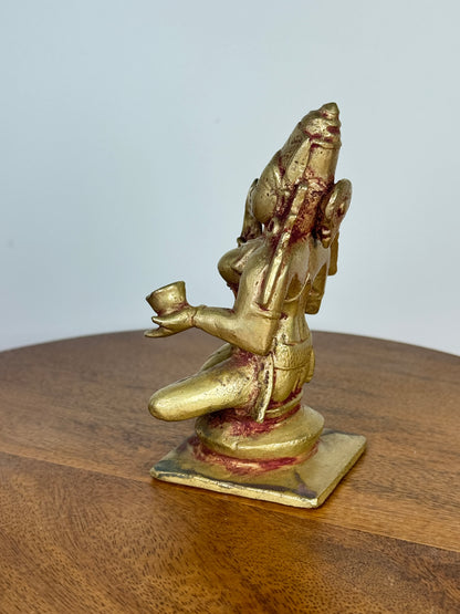 Annapoorna/ Annapoorneshwari - Museum replicated Panchaloha idol