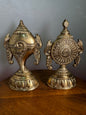 Shanku Chakra Stand - Prasiddh idols presents Panchaloha handcrafted item