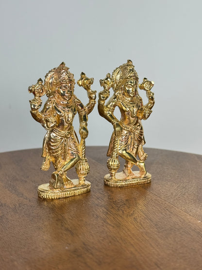 Dwarapalakaru idols made of panchaloha