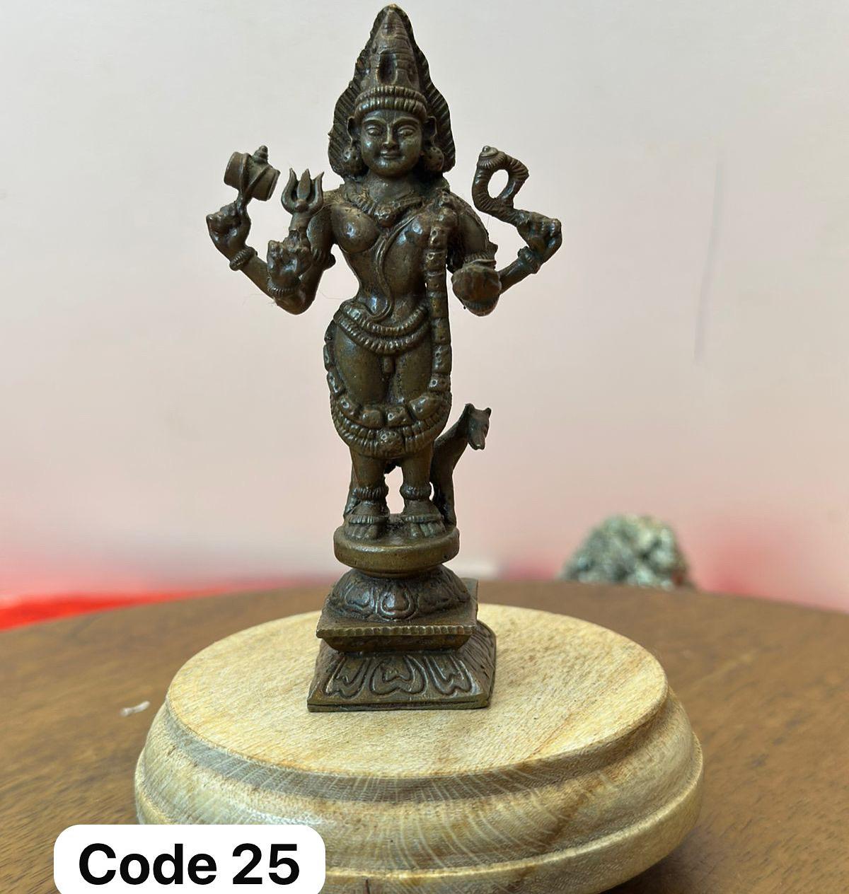 Kala Bhairava- Prasiddh Idols Presents Copper Idol Of Museum Replica