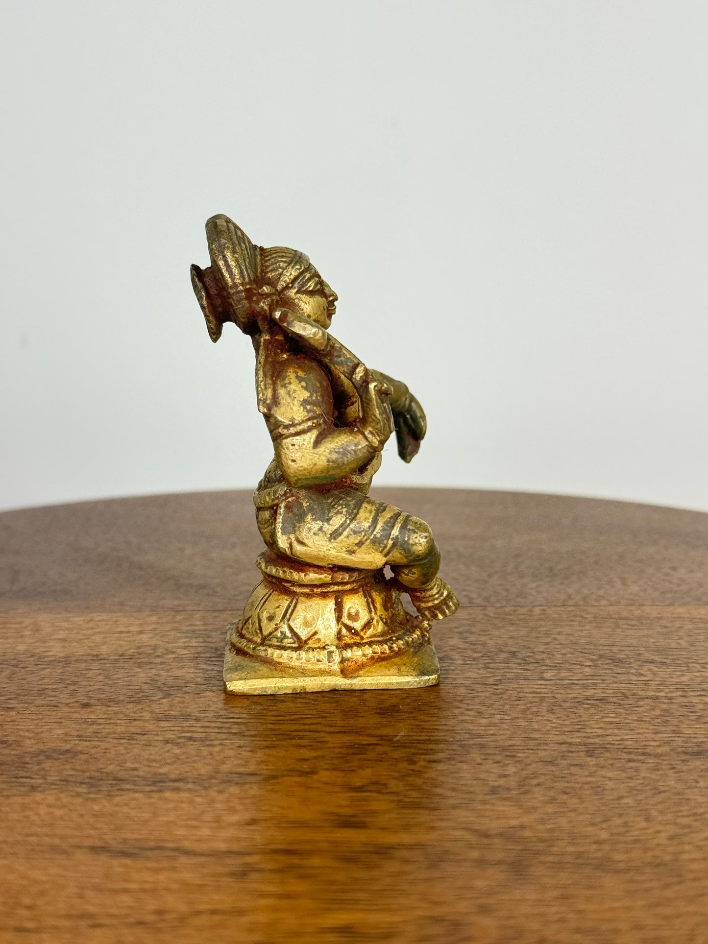 Ayyanar/shasta idol - museum replicated panchaloha idol