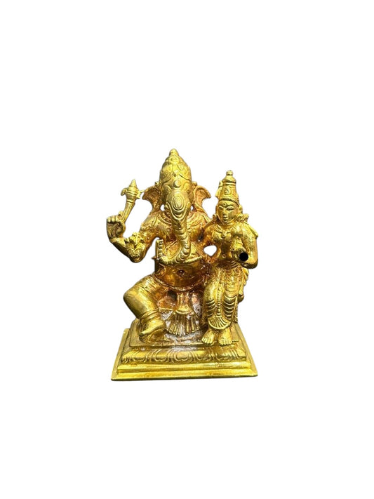 Shakti Ganapathi- Prasiddh Idols Presents Panchaloha Idol (Custom Made)