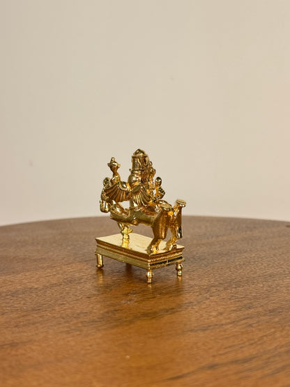 sharabeshwara idol - panchaloha idol