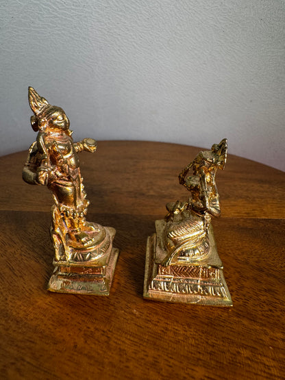 Bhairava and Bhairavi- prasiddh idols presents Panchaloha idol