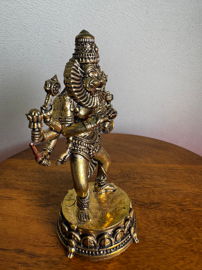 Ugra Narasimha Swamy - Prasiddh idols present Panchaloha idol