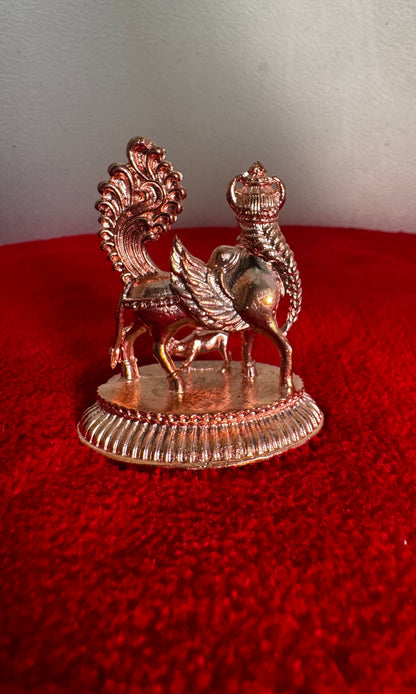 Kamadhenu idol - prasiddh idols presents copper idol