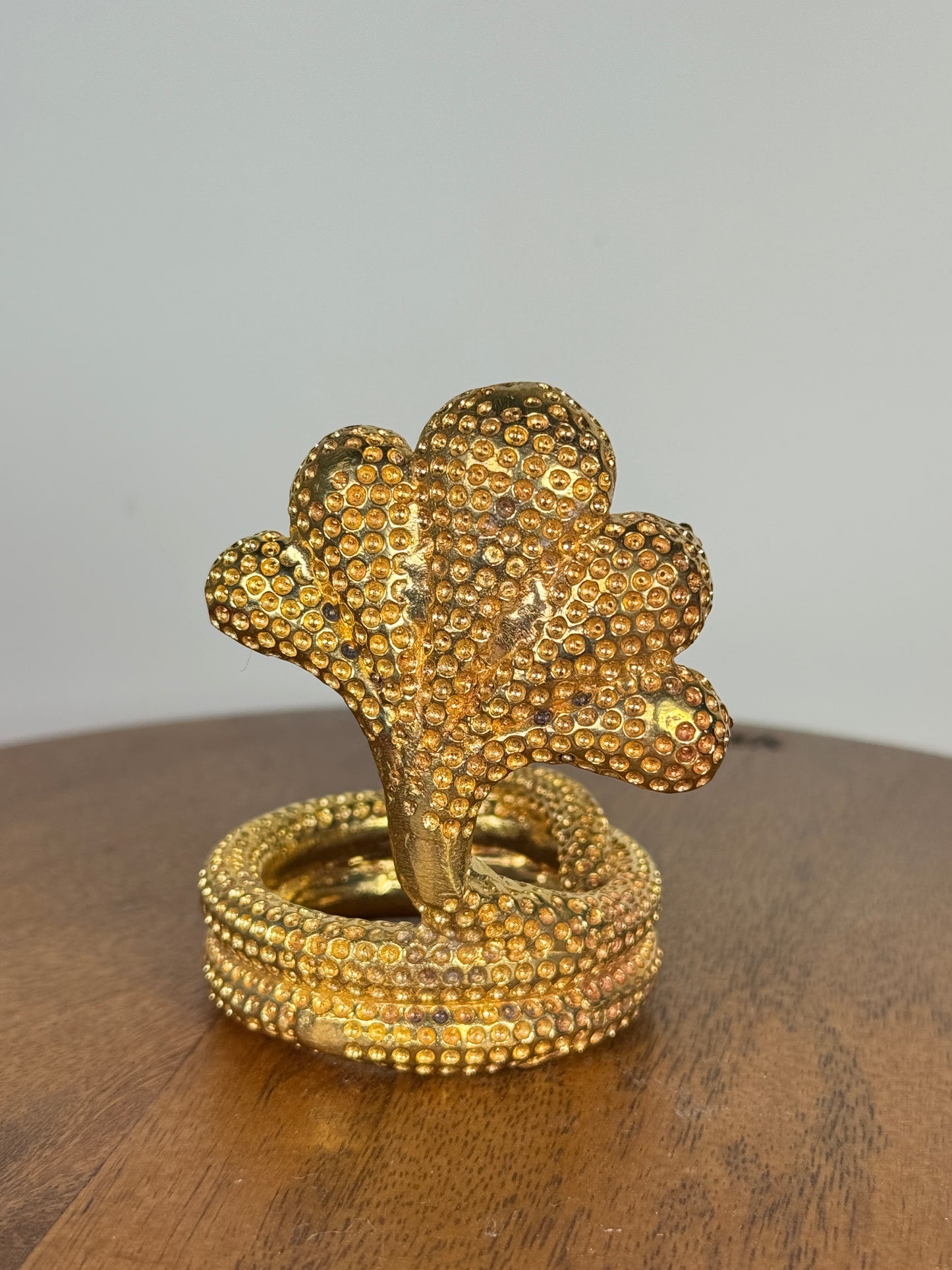 Shesha Naga idol made of panchaloha