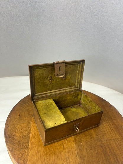 Vintage brass made paan box