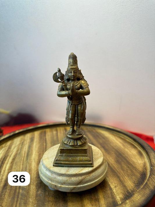 Chandikeswarar- Prasiddh Idols Presents Panchaloha Idol Of Museum Replica