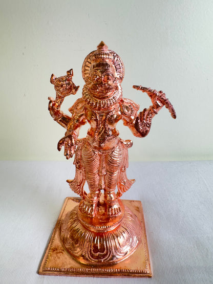 Bhadra Narasimha Swamy - Prasiddh Idols Presents Copper Idol