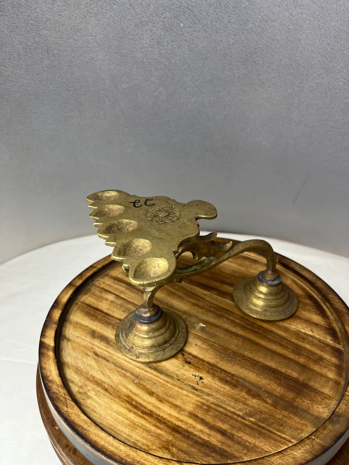 Vintage bronze made Pancha Aarati