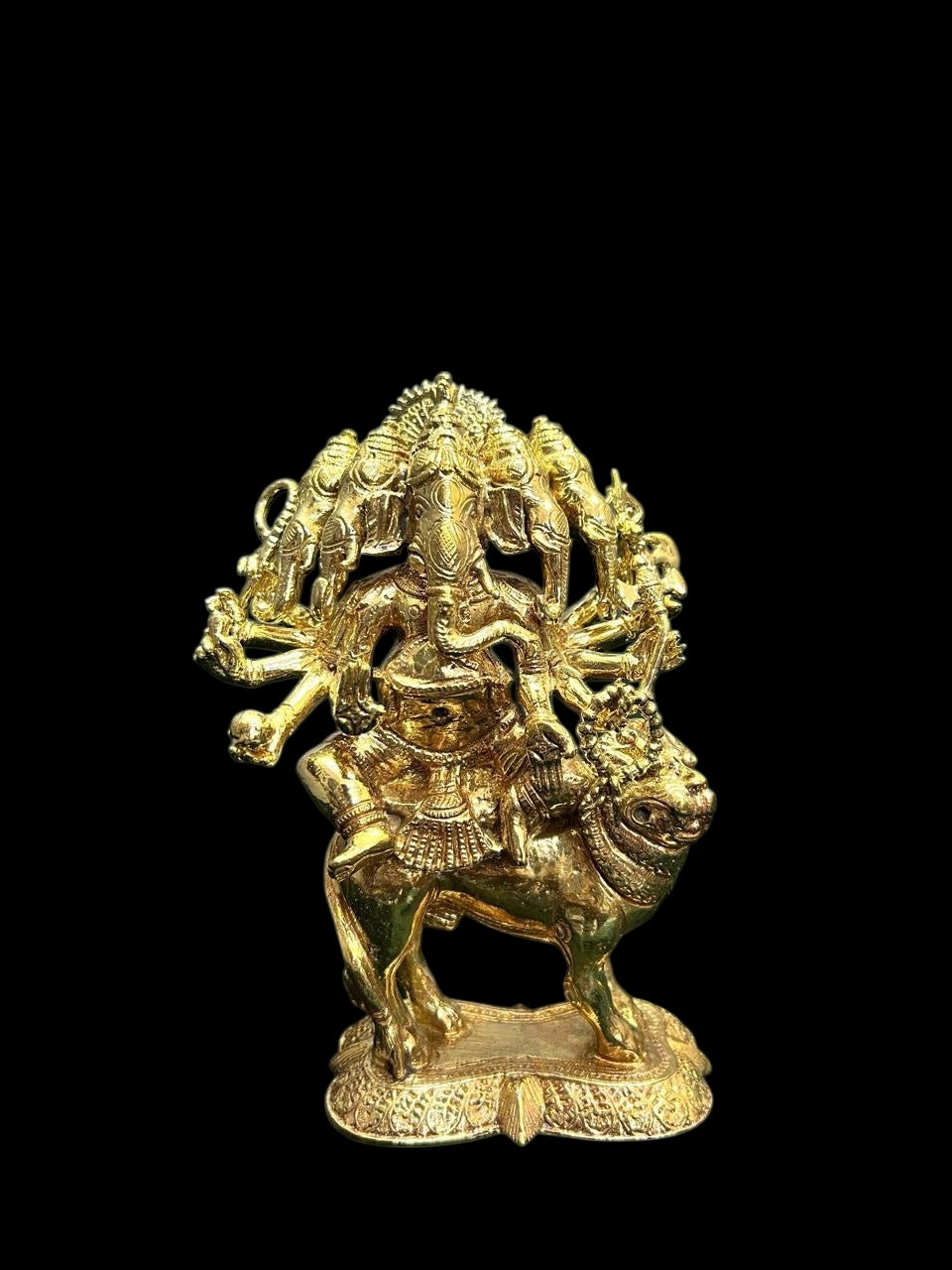 Shree Vidya Vallabaganapathi - Prasiddh Idols Presents Panchaloha Idol (Custom Made)