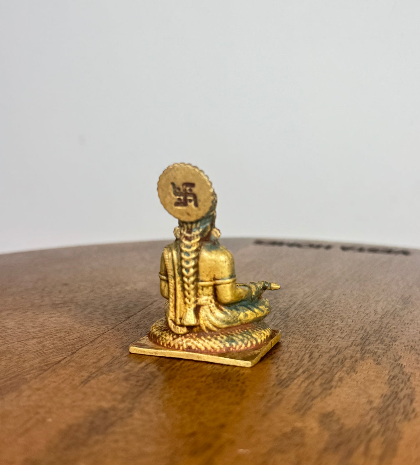 Annapoorna/ Annapoorneshwari idol - Museum replicated Panchaloha idol