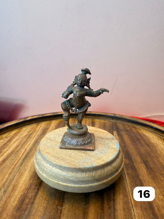 Nartana krishna - museum replicated copper idol