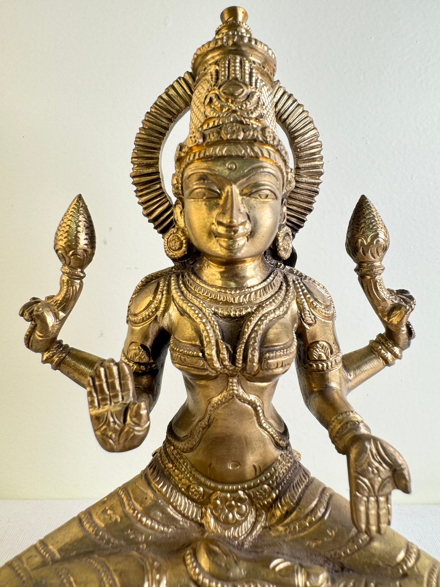 Mahalakshmi Devi - Prasiddh idols presents copper idol