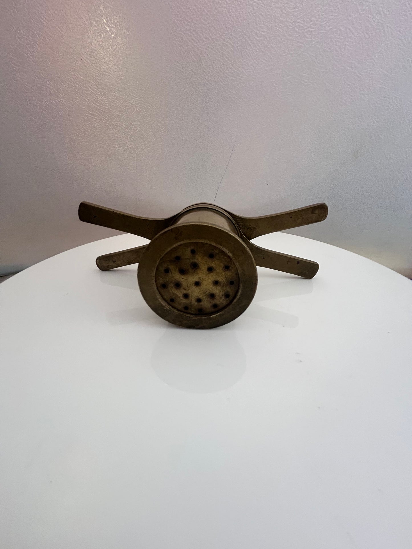 Vintage bronze cast chakli maker