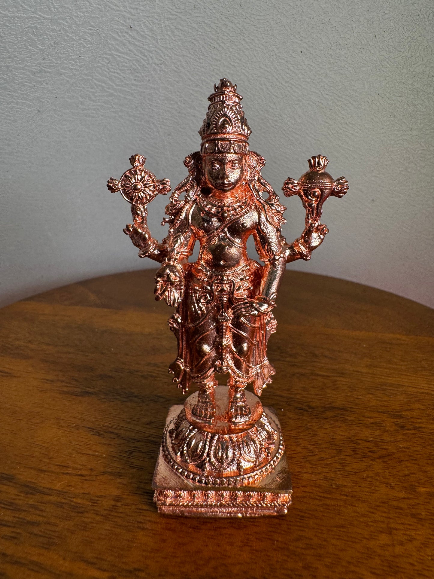 Srinivasa Swamy - Prasiddh idols present copper idol