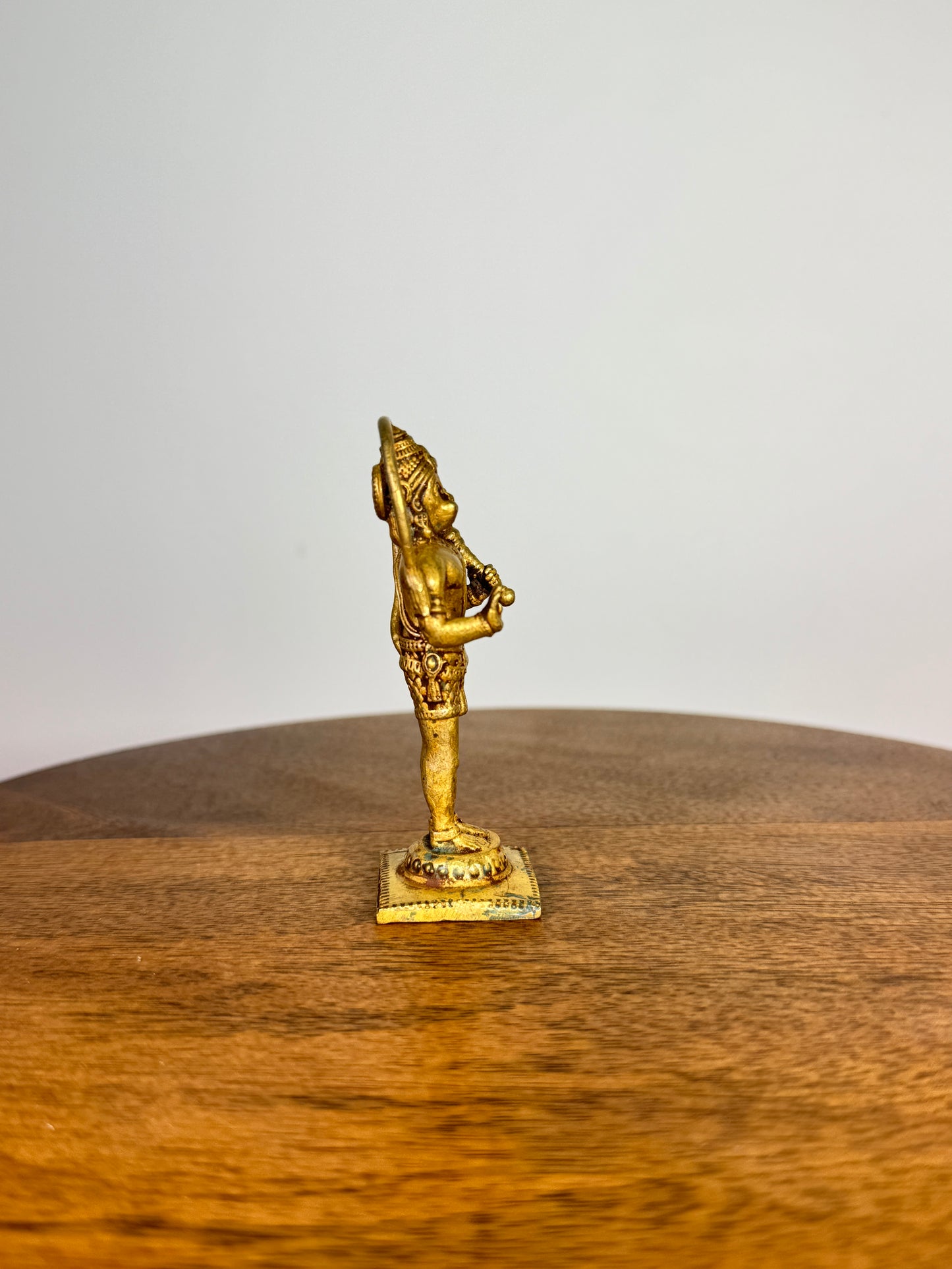 Hanuman idol - Museum replicated Panchaloha idol