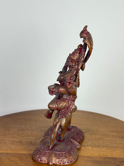 Pratyangira Devi - Museum replicated idol made of copper