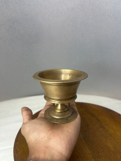 Vintage Bronze cast miniature pot