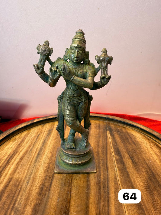 Chaturbuja venugopala krishna - museum replicated Panchaloha idol