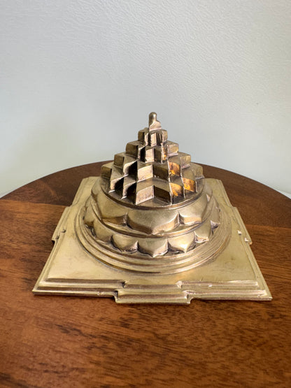 Sri Yantra Meru - Prasiddh idols presents Panchaloha handcrafted idol