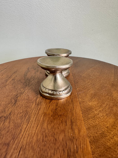 Traditional Bowl Arathi lamp/ Deepam/Lamp/Pair Lamp - Prasiddh Idols Presents Panchaloha handcrafted bowl lamp/ miniature lamp - ghee aarti
